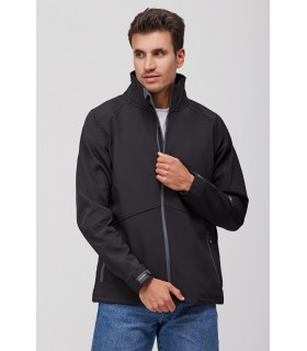 Cazadora Softshell RN2010002 de hombre lisa. ROC NEIGE 16