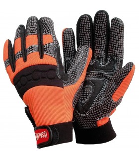 Guantes Soft Grip en piel sintética 07204. ISSALINE1