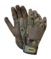 Guantes ARMY HIGH TECH con palma en piel sintética 07325. ISSALINE