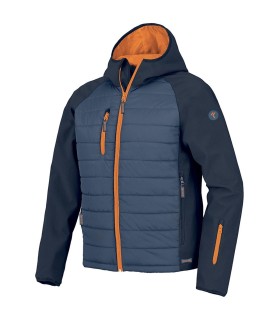 Cazadora softshell con capucha 04094B Bonny. ISSALINE1