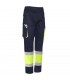 Pantalón de alta visibilidad de algodón elastizado 8038 Easy Stretch. ISSALINE1