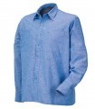 Camisa de algodón Oxford de manga larga 08160. ISSALINE