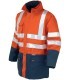 Chaqueta desmontable de alta visibilidad bicolor de triple uso 04631N. ISSALINE2