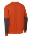 Jersey de trabajo 4823 regular fit y cuello redondo. Monza 3