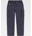 Pantalón elástico multibolsillos con refuerzos B1432. Workteam2