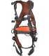 Arnés de anclaje dorsal y frontal + cinturón de posicionamiento AK550 EXCLUSIVO STRETCH. AKROBAT1