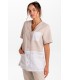 Casaca sanitaria de mujer 8038569 de microfibra . Dyneke