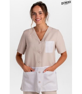 Casaca sanitaria de mujer 8038569 de microfibra . Dyneke 4