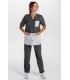 Casaca sanitaria de mujer 8038569 de microfibra . Dyneke 15