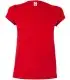 Camiseta reforzada de manga corta mujer 155 gr Coral. MUKUA5