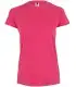 Camiseta reforzada de manga corta mujer 155 gr Coral. MUKUA6