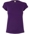 Camiseta reforzada de manga corta mujer 155 gr Coral. MUKUA10
