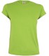 Camiseta reforzada de manga corta mujer 155 gr Coral. MUKUA11