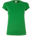 Camiseta reforzada de manga corta mujer 155 gr Coral. MUKUA12