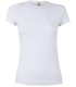 Camiseta reforzada de manga corta mujer 155 gr Coral. MUKUA13