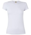 Camiseta reforzada de manga corta mujer 155 gr Coral. MUKUA13