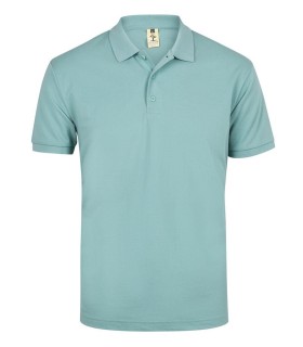 Polo preencogido unisex de manga corta Mackay. MUKUA12