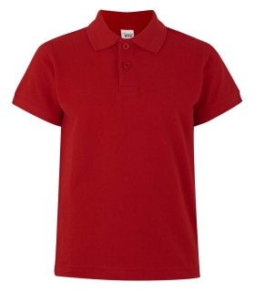 Polo reforzado de manga corta de niño Mackay Kids. MUKUA3