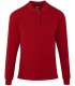Polo preencogido de mujer de manga larga Hobart Woman. MUKUA4