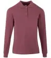 Polo preencogido de mujer de manga larga Hobart Woman. MUKUA5