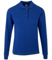 Polo preencogido de mujer de manga larga Hobart Woman. MUKUA8