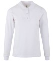 Polo preencogido de mujer de manga larga Hobart Woman. MUKUA13