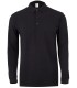 Polo unisex de manga larga Clifton. MUKUA