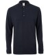 Polo unisex de manga larga Clifton. MUKUA