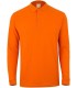 Polo unisex de manga larga Clifton. MUKUA