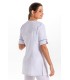 Casaca sanitaria de mujer 8081570 en microfibra. Dyneke 3