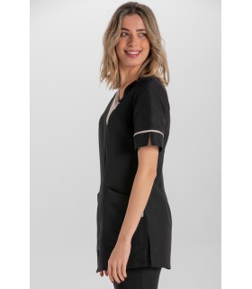 Casaca sanitaria de mujer 8081570 en microfibra. Dyneke 6