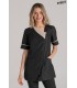 Casaca sanitaria de mujer 8081570 en microfibra. Dyneke 5