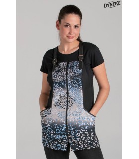Pichi de estética de mujer 8136725 Animal Print. Dyneke