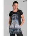 Pichi de estética de mujer 8136725 Animal Print. Dyneke