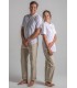 Camisa de hostelería unisex 8172112 Mao. Dyneke