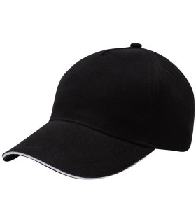 Gorra bicolor de 5 paneles con ventilación Team. MUKUA1