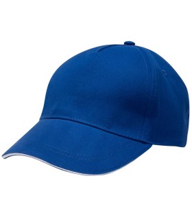 Gorra bicolor de 5 paneles con ventilación Team. MUKUA2