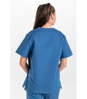 Casaca sanitaria unisex 8204884 en manga corta. lejos Dyneke 24