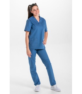 Casaca sanitaria unisex 8204884 en manga corta. lejos Dyneke 25