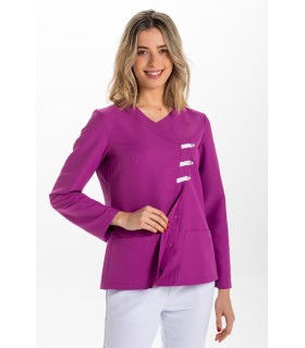 Casaca sanitaria de mujer 8258568 Microfibra. Dyneke 2
