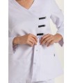 Casaca sanitaria de mujer 8258568 Microfibra. Dyneke 12