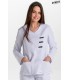 Casaca sanitaria de mujer 8258568 Microfibra. Dyneke 9