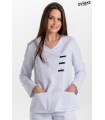 Casaca sanitaria de mujer 8258568 Microfibra. Dyneke 9
