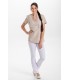 Casaca de estética de mujer 8299844 vivos raso. 3 Dyneke 15