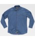 Camisa vaquera de algodón con botones de madera B8600. Workteam1