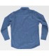 Camisa vaquera de algodón con botones de madera B8600. Workteam2