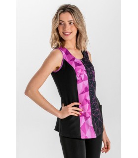 Casaca estampada de estética y servicios de mujer 8610725. Dyneke 2