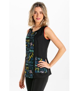 Casaca estampada de estética y servicios de mujer 8639725. Dyneke 3