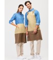 Delantal en tejido canvas combinado M751. Workteam5