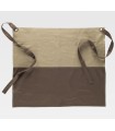 Delantal en tejido canvas combinado M751. Workteam1